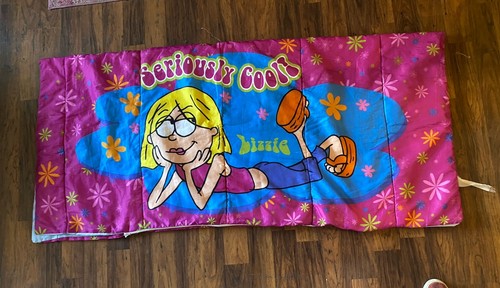 Vintage Y2k 2001 Lizzie McGuire Sleeping Bag Hilary Duff Disney Channel