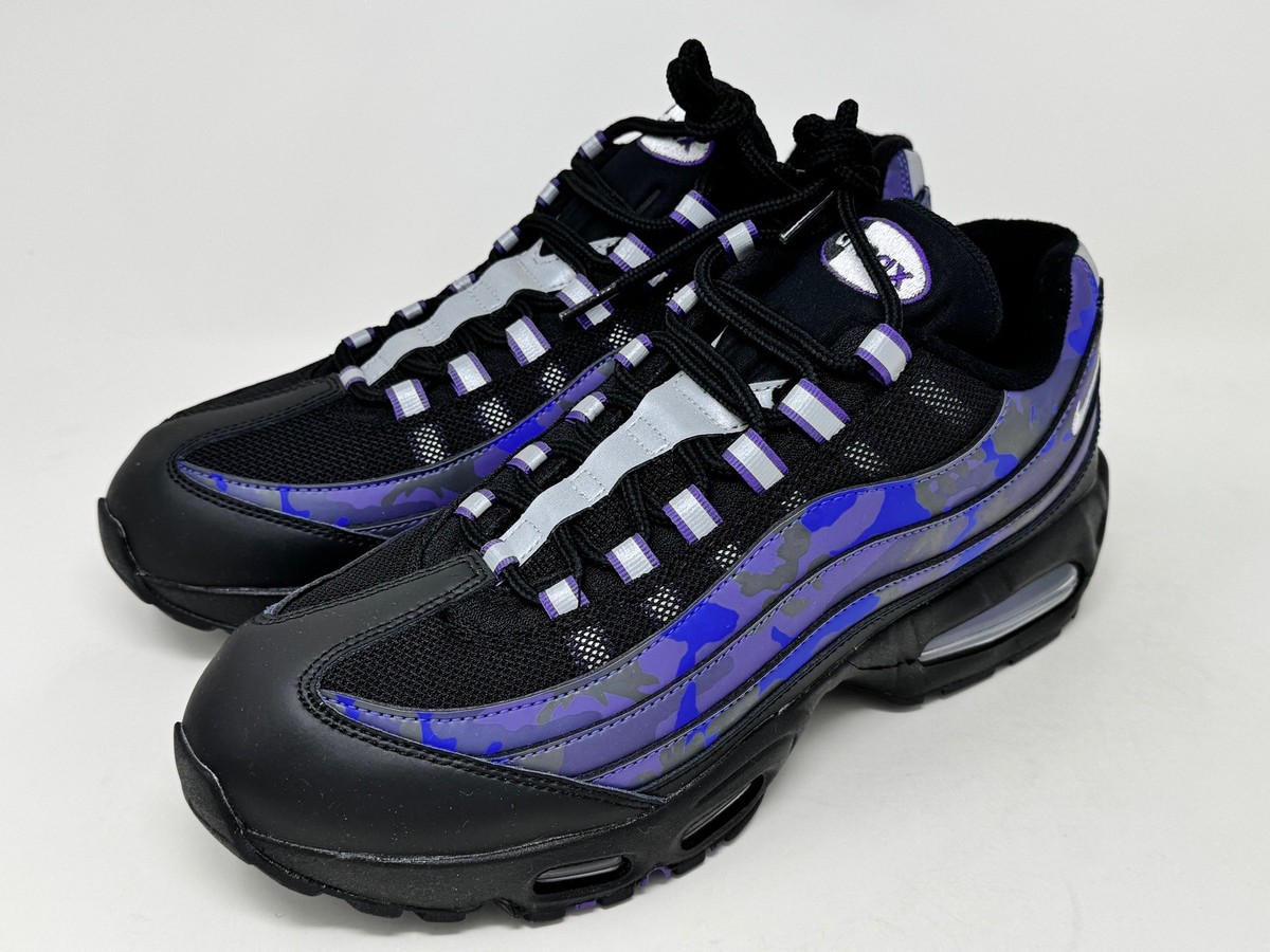 Nike Air Max 95 OG QS Mens Wild Grape Camo Court Purple Black