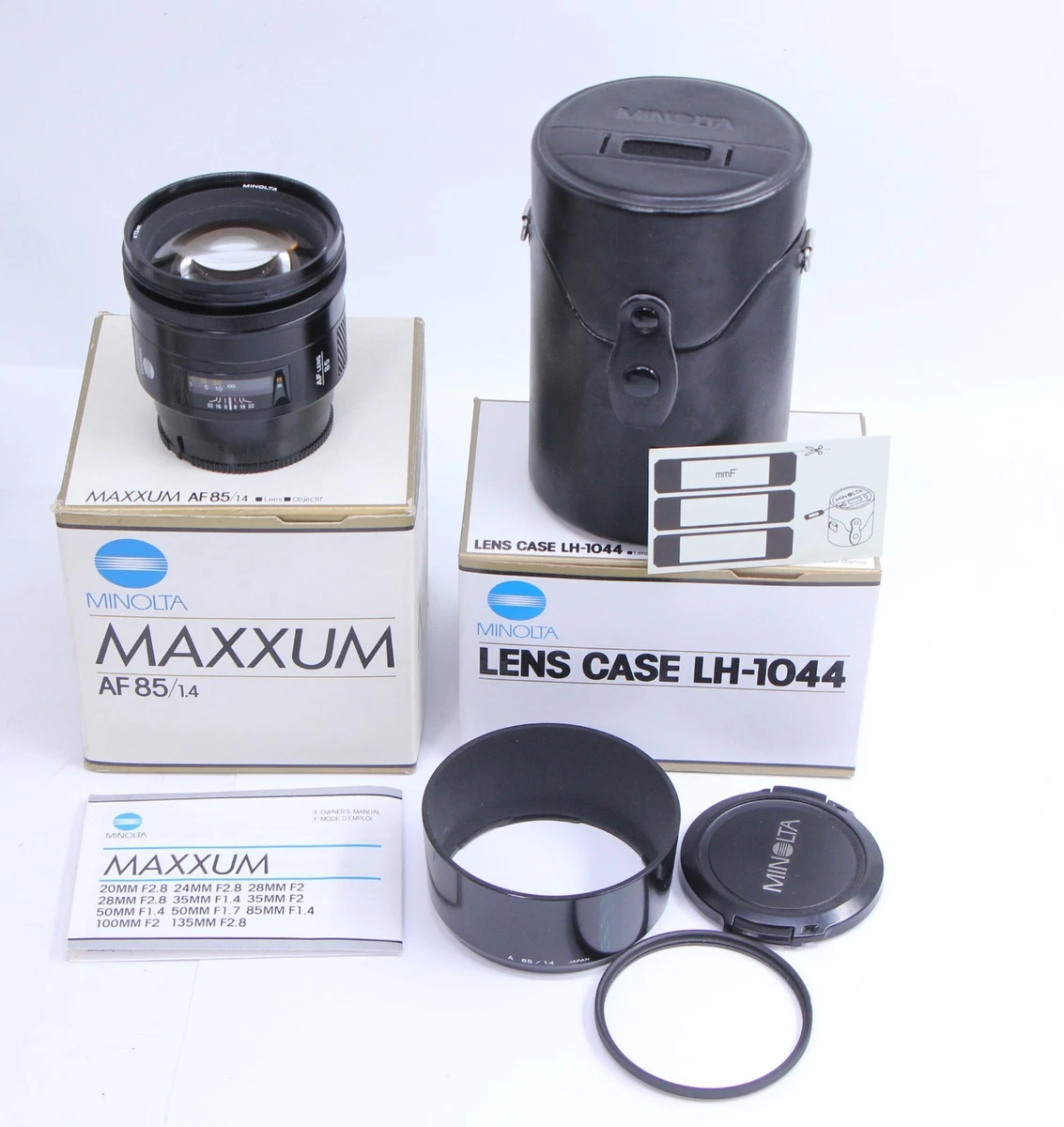 Minolta f/1.4 Lenses 85mm Focal for sale - eBay