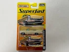 Matchbox Superfast #50 2005 1957 Lincoln Premiere Cream Tan Vintage NOS Sealed
