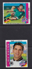 2 Bilder - Sticker Hanuta / Duplo - EM 1996 - Ulf Kirsten  Nr. 35 + 36