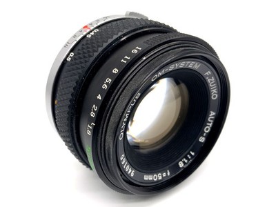 Olympus F.Zuiko Auto-S 50mm 1:1.8 Objektiv Festbrennweite (Olympus OM)