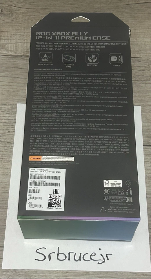NIB -ASUS ROG Xbox Ally (2-in-1) Premium Case - Inclement Weather Protection - Image 3 of 4