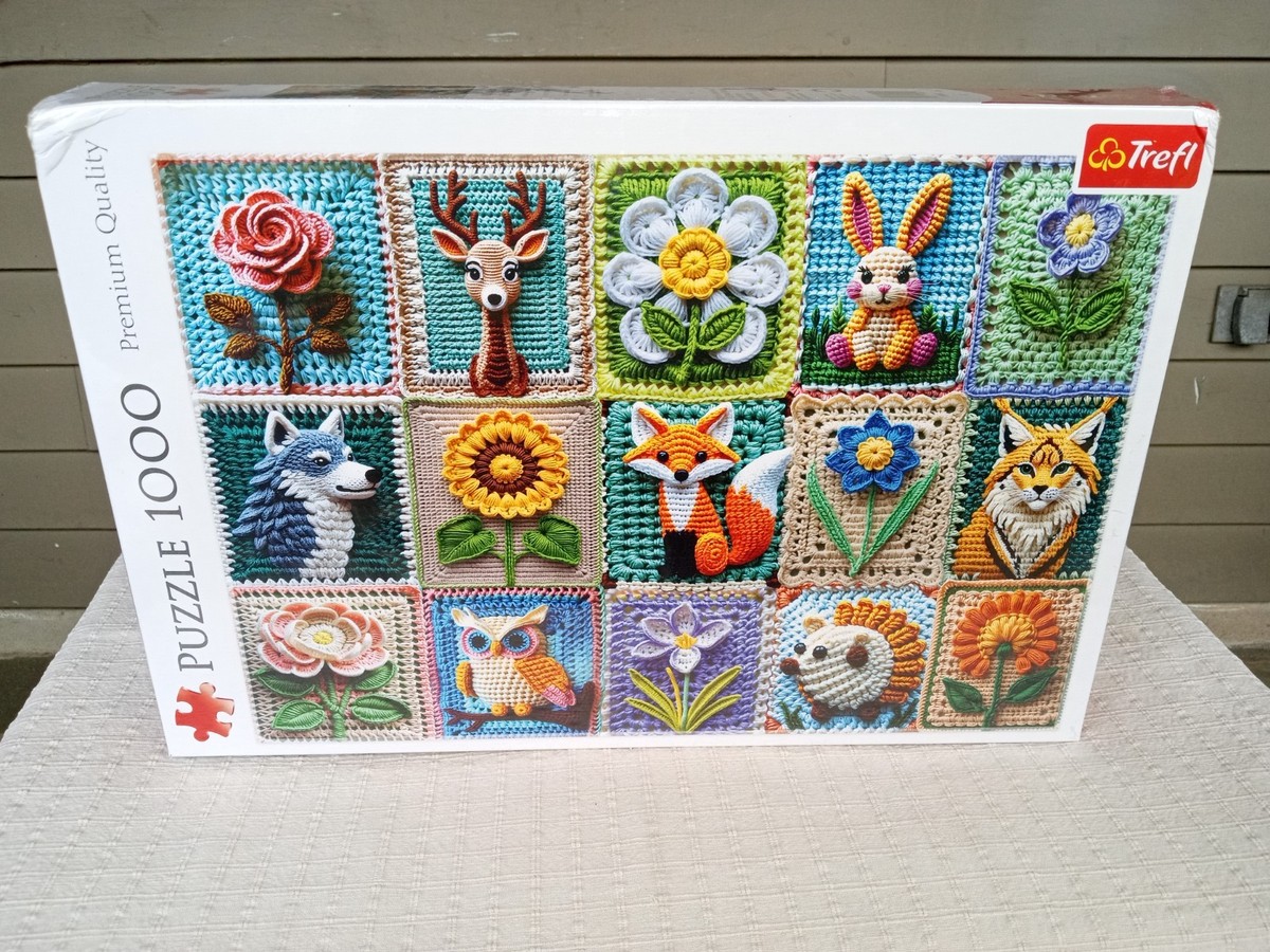 519 ユウゾウ・タカダ アートワーク集 1988-1999 Trefl 10950 Crochet - My Passion 1000 Piece Jigsaw Puzzle New