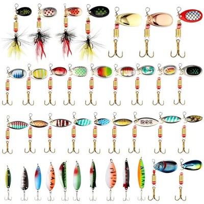 Fishing Spinners and Spinnerbaits Metal Baits Collection