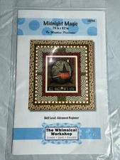 Midnight Magic Quilt Pattern Halloween Theme Full Pattern Uncut New