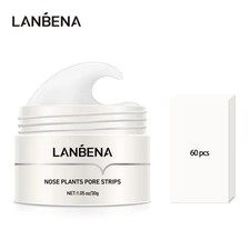 LANBENA Blackhead Remover Cream Facial Nose Mask Plant Pore Strips Acne Peel Off