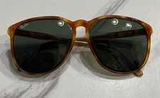 Vintage RAY BAN Bausch and Lomb B L Style D Tortoise Sunglasses Unisex