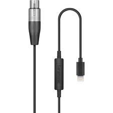Saramonic LC-XLR 19.7' XLR Female to Apple Certified Lightning Microphone Adapte