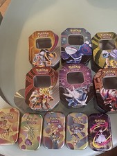 Pokémon Empty Tins/ Mini Tins