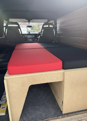 MASSANFERTIGUNG MEMORY FOAM CAMPER VAN MATRATZE MIT ABNEHMBAREM WASSERDICHTEM REISSVERSCHLUSSBEZUG