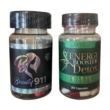 Beauty 911 And Energy Booster Detox Combo Fit Pack