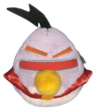 Angry Birds Space Medium Lazer Purple Bird Laser Plush 8" Stuffed NO SOUND - New