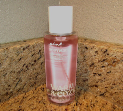 NIB VICTORIA'S SECRET PINK WARM & COZY WOMENS BODY MIST 8.4 FL OZ