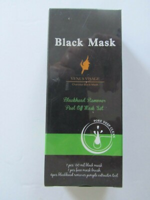 Blackhead Remover Mask Black  Mask 3-in-1 Venus Visage Blackhead Removal Mask