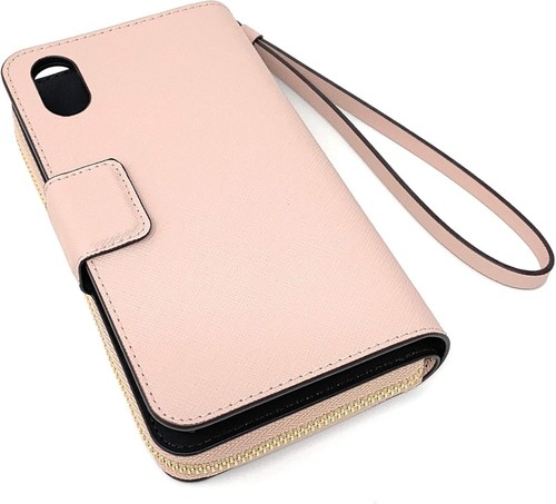 Kate Spade New York Cameron Zip Leather Wristlet for iPhone X - Warmvvellum - Picture 4 of 7