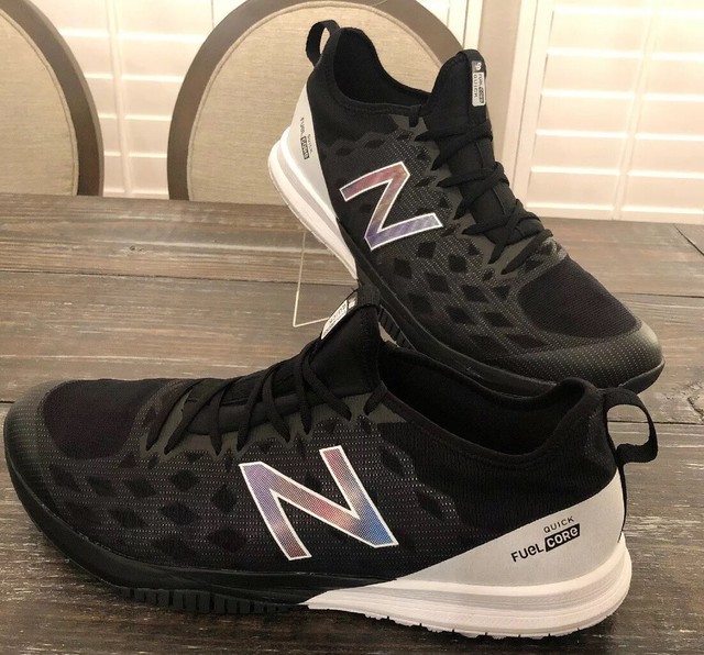 New Balance NB Fuel Core Quick Mens Size 15 2E Black White Gym Running Sneakers | eBay