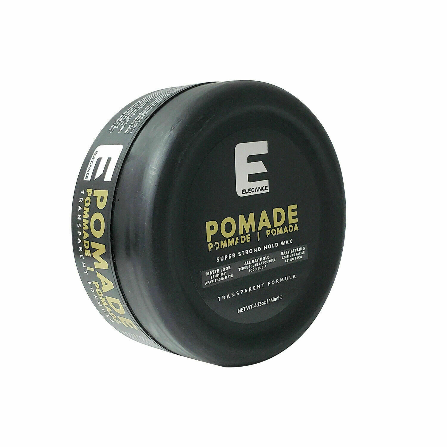 3 NEW!! SADA PACK ELEGANCE Transparent Pomade Hair Styling Wax 4.73oz