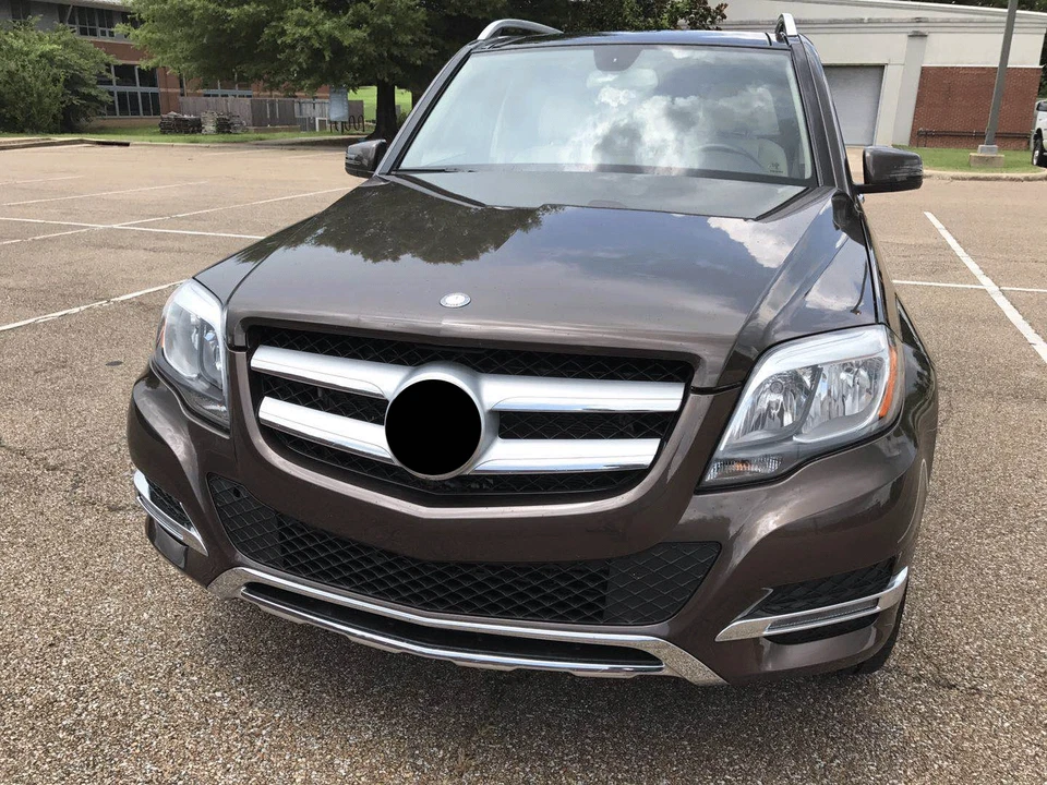 Front Bumper Grille For Mercedes Benz 2013-2015 X204 GLK250 GLK300 GLK350 Grill  - Imagem 3 de 4