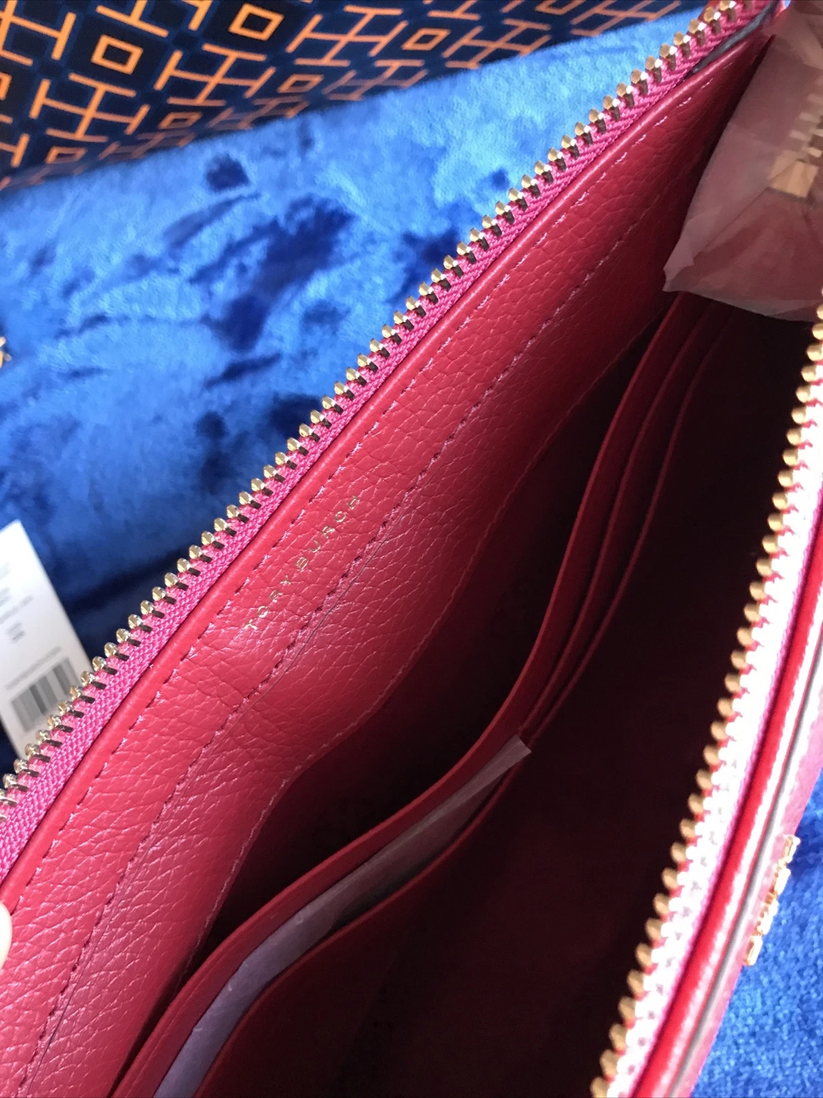 Tory Burch nuovo con etichette Carter colore a tracolla sottile rosso mela taglia sistema operativo per donna