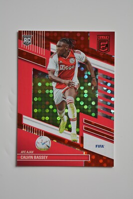 Panini Donruss Fifa Elite 2022/23-Calvin Bassey Ajax Amsterdam Disco Parallel
