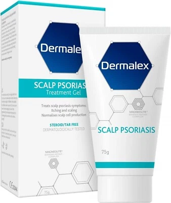 Dermalex Psoriasis Scalp Treatment Gel, Developed by Dermatologists to Treat-75g