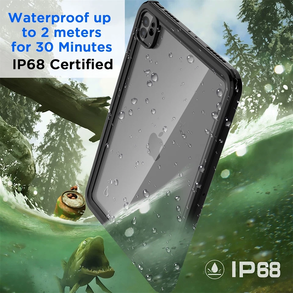 Waterproof Case for iPad Pro 11 inch 4th Gen 2022/3rd Gen 2021 Shockproof Cover - Image 4 of 4