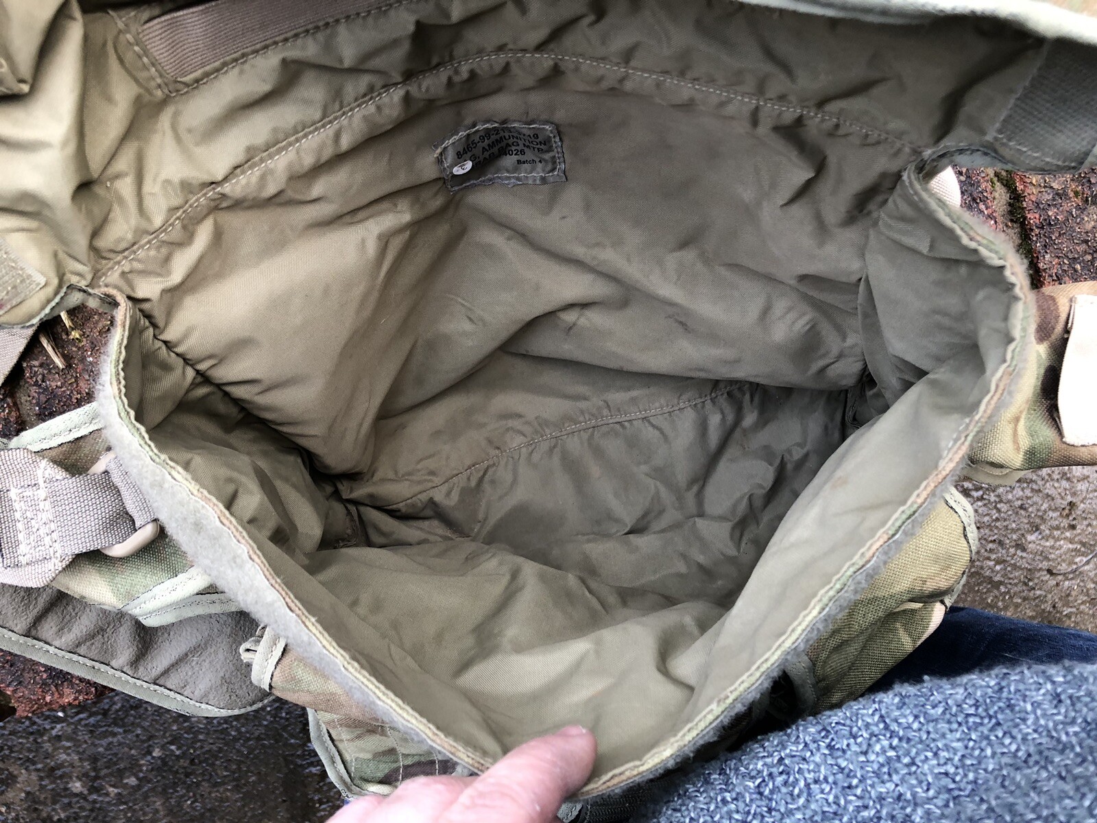 MTP Camouflage Ammunition Grab Bag Pack Man bag British Army Issue