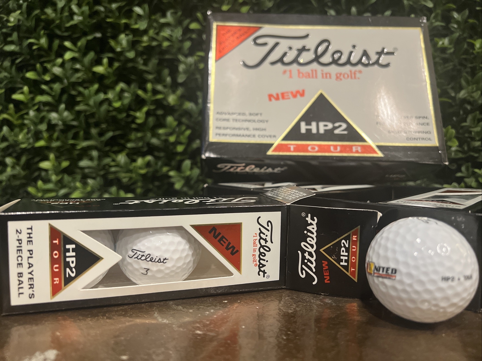 NEW Box of Titleist HP2 Tour Golf Balls w/Logo Box = 12 Balls eBay