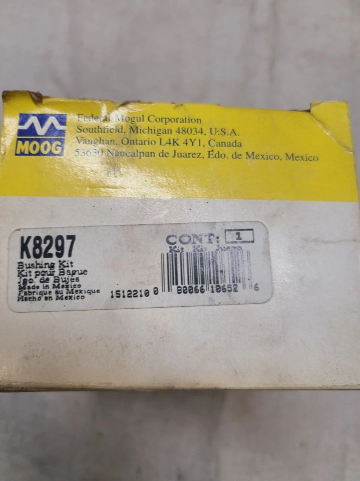 Suspension Control Arm Bushing Kit Front Lower Moog K8297 - Image 4 of 4