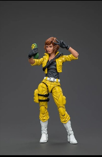 JOYTOY 1/18 TMNT SPLINTER APRIL ONEIL New instock - Picture 21 of 27