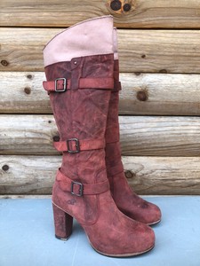 caterpillar knee high boots