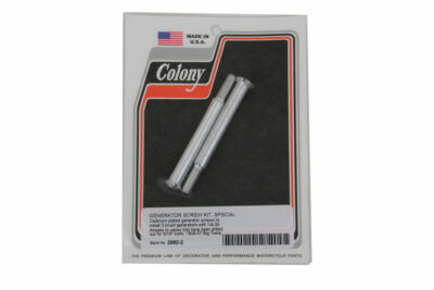Cadmium Generator Screw Kit for Harley Davidson by V-Twin