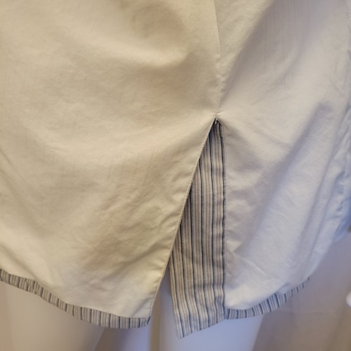 Polo Ralph Lauren chino jacket mens large stripe button 100% cotton Maritime VTG - Picture 19 of 24