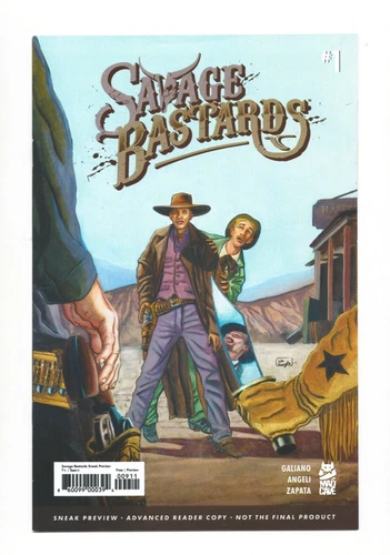 Savage Bastards #1 ~ Sneak Preview + Stickers + Bookmark + Poster Mad Cave 2019 