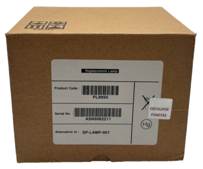 InFocus SP-LAMP-007 OEM Projector Lamp Bulb 150W 85V New in Box PL9950