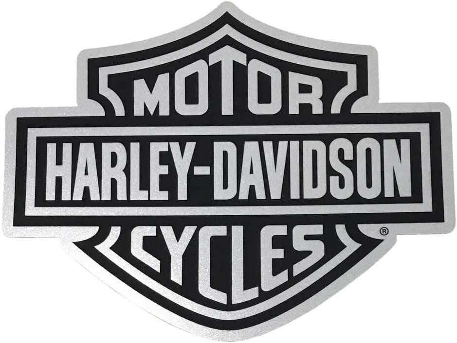 Harley-Davidson BAR & SHIELD ミラー Harley-Davidson® Eagle Bar & Shield Logo Oval Mirror Sign