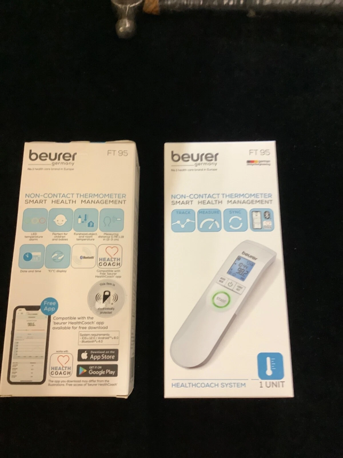 BEURER FT 95 NON-CONTACT THERMOMETER SMART HEALTH MANAGEMENT
Opens in a new window or tab