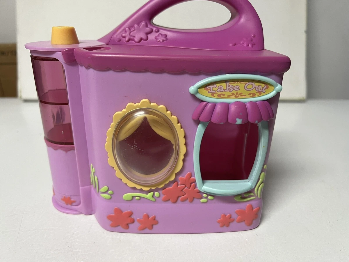 Littlest Pet Shop LPS Hasbro Doggie Diner Playset Take Out Store Rare Lps Lot