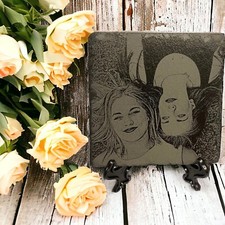 Personalised Birthday Gifts For Women Men Dad Mum Him Her Friend Photo Slate