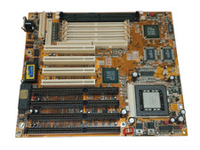 VTG PC Chips/Hsin Tech M560 ATX Mobo SL27J Pentium MMX Tech CPU Tested Working