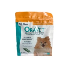 Oravet Dental Hygiene Chews XS Dogs 3.5-9lbs 30ct By Merial 