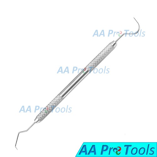 Tooth Scraper Dental Calculus Remover Plaque Tartar Tools Scaler Explorer Probe - Picture 8 of 21