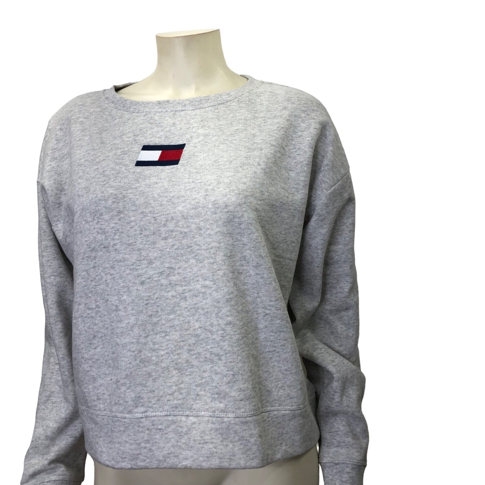 TOMMY HILFIGER SPORTS women drop shoulder SWEATSHIRTS MD nwt