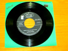 DOO WOP GROUP 45 RPM - THE PLATTERS - MERCURY 71383 - "SMOKE GETS IN YOUR EYES"
