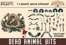 Wargames Atlantic  Dead Animal Bits 1/56 28mm scale Fantasy x sprue Unboxed 