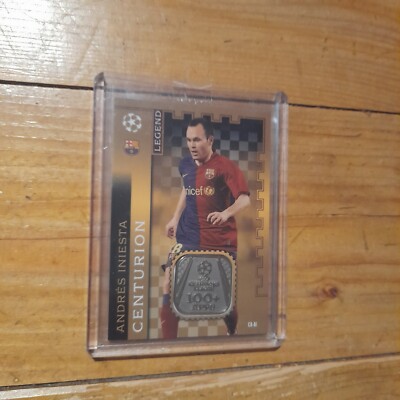 Iniesta 2023-24 Topps Match Attax Centurion Legend Card | eBay