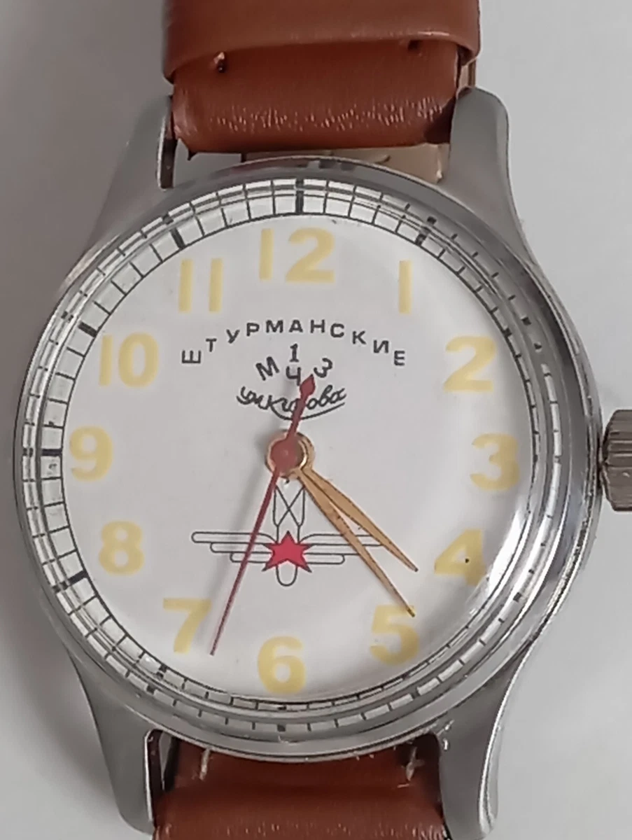 MONTRE SOVIÉTIQUE POBEDA Sturmanskie Gagarine Montre Mécanique Montre - Foto 4