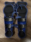 New Vintage All-Star LG5DN Royal Blue Leg/Shin Guards Baseball 9-12 Year Old — photo 2