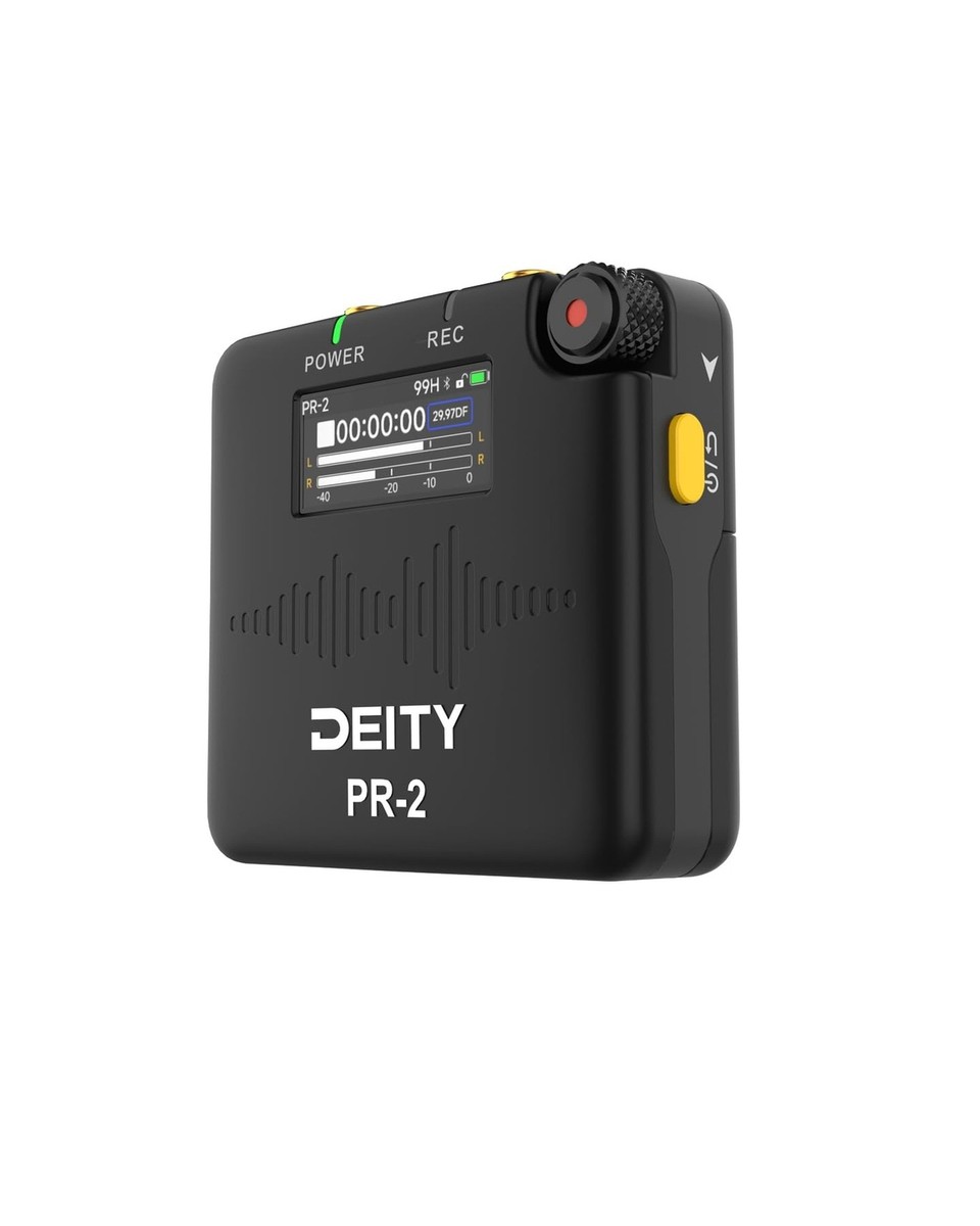 Deity PR2 Pocket Recorder with Lavalier Mic,Sidus Audio APP